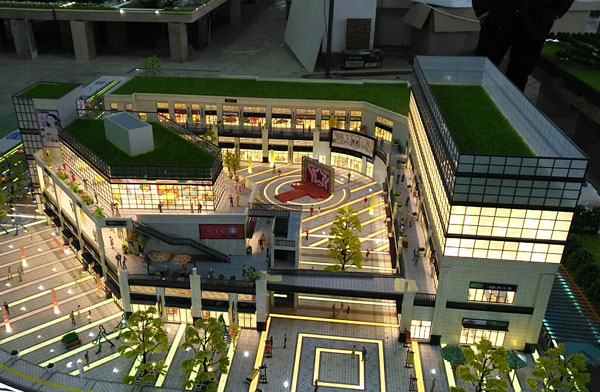 武漢新洲上坤綠城商業模型